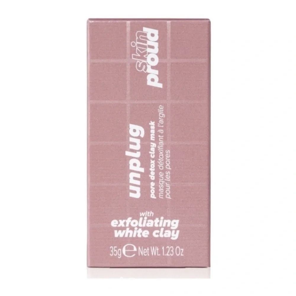 Unplug Pore Detox White Clay Lottie London Skin Proud Exfoliate Face Mask Stick